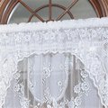 Heritage Lace Victorian Rose Insert Valance, Ecru 2860E-3612